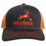 WildBuck Texas Charcoal/Neon Orange Front
