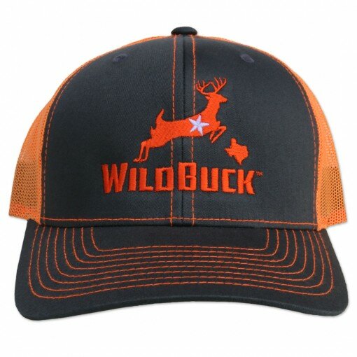 WildBuck Texas Charcoal/Neon Orange Front