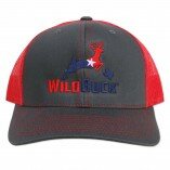 WildBuck Texas RWB Charcoal/Red Front