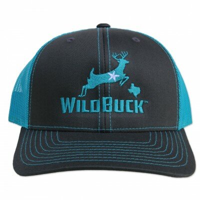WildBuck Texas Charcoal/Turquoise Front