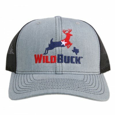 WildBuck Texas RWB Heather Gray/Black Front
