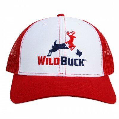WildBuck Texas RWB White/Red Front