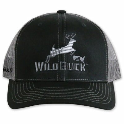 WildBuck USA TO Black/Charcoal Gray Front