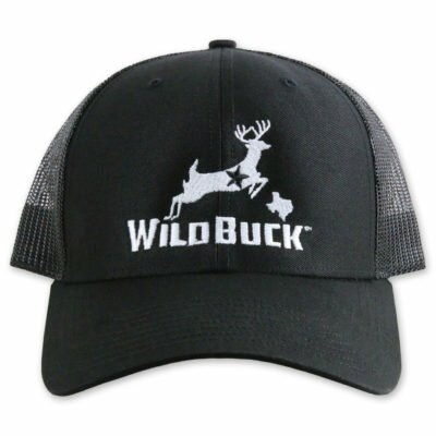 WildBuck Texas Black Front white thread
