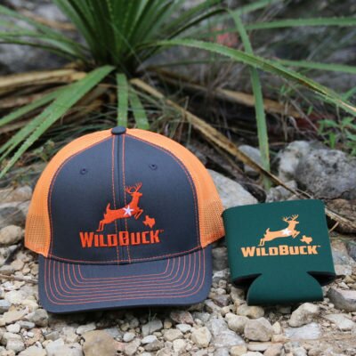 WildBuck Texas Charcoal Neon Orange Hunter Green Soft Koozie Bundle